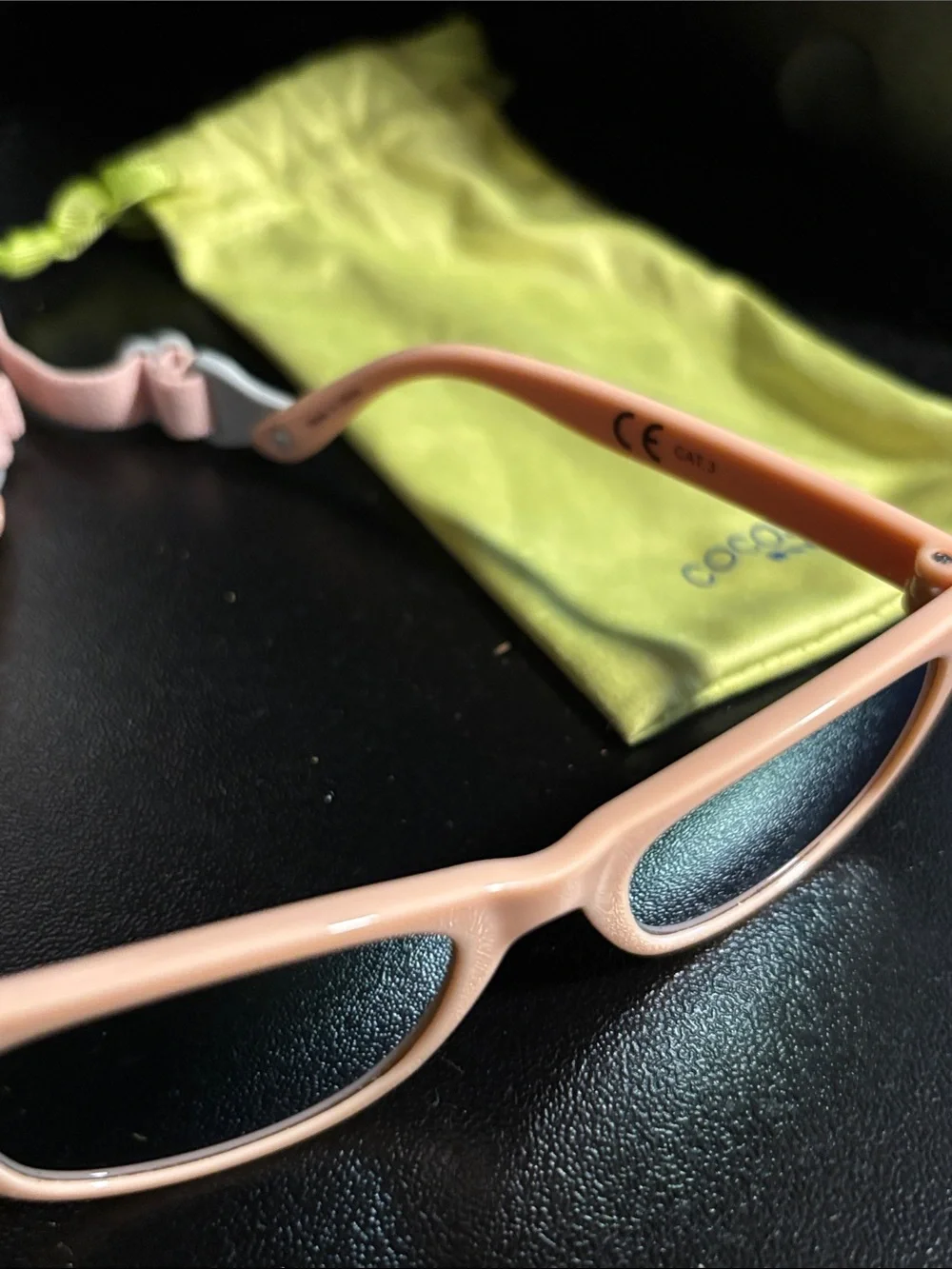 ⭐ 3 for $15 Kids Matte Light Pink Sunglasses with UV Lens Protection